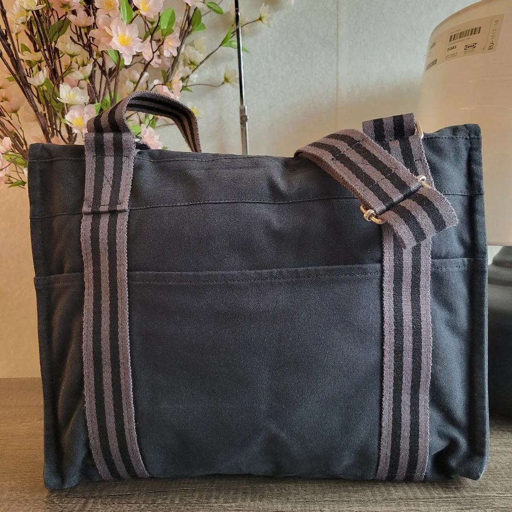 Hermes canvas messenger bag - Picture 3 of 12
